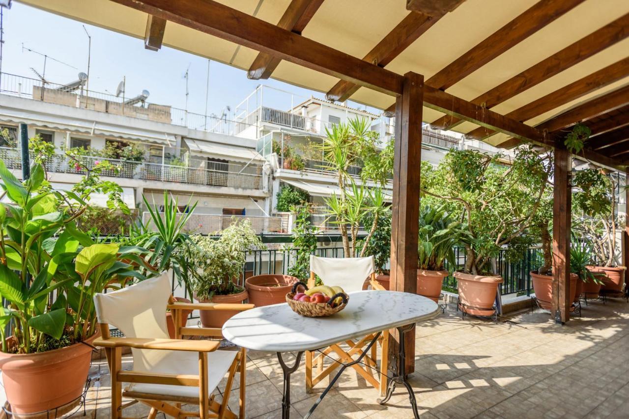 Appartamento Sophie'S Penthouse In Atene Esterno foto